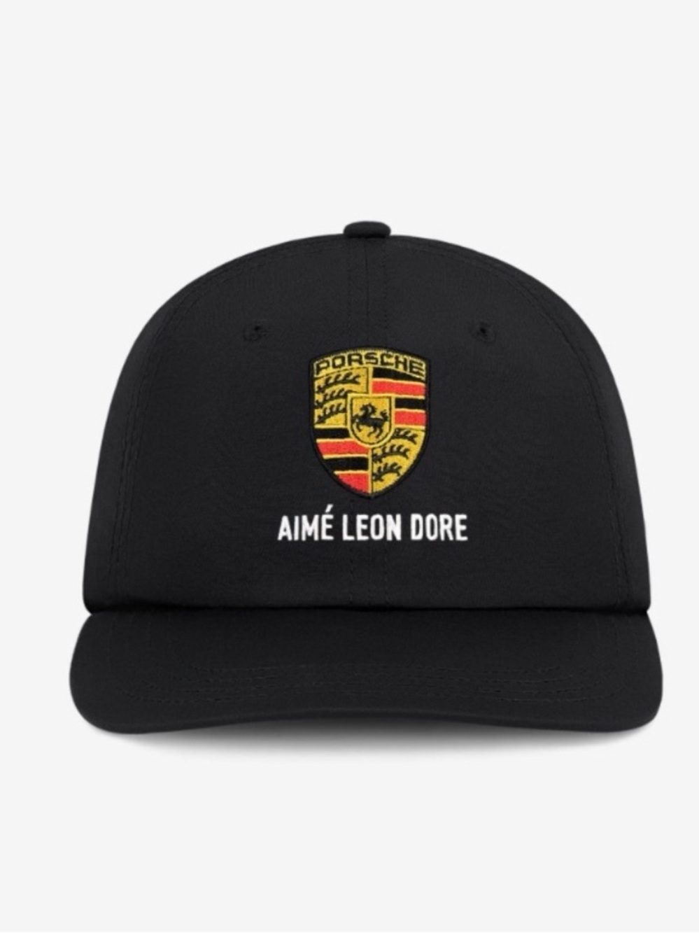 Aimé Leon Dore x Porsche Black Logo Cap